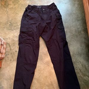 Navy cargo pants